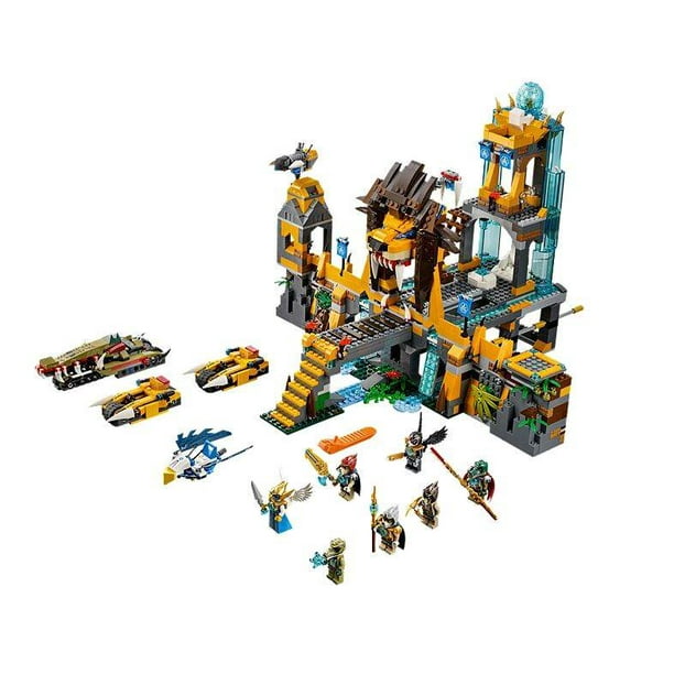 Lego Legends Of Chima The Lion Chi Temple W Minifigures Accessories 70010 Walmart Com Walmart Com