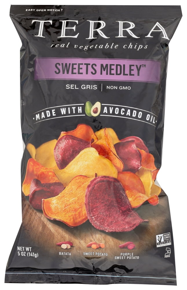 Terra Real Vegetable Chips, Sweets Medley, 5 oz