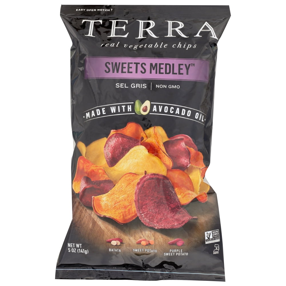 Terra Real Vegetable Chips, Sweets Medley, 5 oz