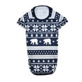 thumbnail image 2 of UJNDER Robe de Famille Automne Hiver Noël Loisirs Fête Tous Pyjamas Ensemble Robe Parent Chien Bleu P, 2 of 7