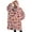 Colorful Mushroom Floral, variant on Oversized Wearable Blanket Hoodie,Red Mushroom Clover White Pattern Sherpa Blanket Hoodie with Super Pockets,Super Warm Fuzzy Pullover for Women & Men