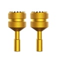 thumbnail image 1 of Seitruly 1 par de aleación de aluminio control remoto balancín piezas desmontables palos Joystick reemplazo para Mini 3 Pro Accesorios para aéreos Oro, 1 of 6