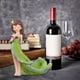thumbnail image 2 of Portabotellas de vino con forma de niña, soporte independiente para encimera, estante para vinos para amantes del vino, regalos para decoración de Estilo E, 2 of 8