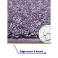thumbnail image 3 of Koeckritz Rugs Kid Crossing Soft Area Rug, 6'x12', Solid Purple, for Living Room, Bedroom, 3 of 5