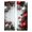 27.56x39.37Inch, variant on Winter Holiday Curtain Christmas Window Drape with Berry Garland Detail Berry Garland Curtain for Kitchen & Entryway 27.56x39.37Inch