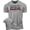 T-Shirt Heather Grey, variant on Gymish Comfort Zone Is Dangerous T-Shirt – Inspirational Workout Shirt for Men, Motivational Gym Tee, Lifting T-Shirt, Men’s Athletic Apparel