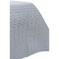 thumbnail image 4 of Herring Bone Ivory and Navy Cotton Queen Quilt Set, 4 of 7