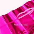 thumbnail image 6 of 3 Pack Rose Red Party Backdrop Decorations Tinsel Curtain Birthday Decorations Foil Fringe Photo Booth Streamer Backdrop Rose Red Theme Christmas Bachelorette Graduation Party Decorations, 6 of 7