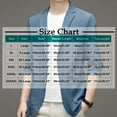 thumbnail image 3 of Wrtxtat Sport Coats for Men Peaked Lapel Single Breasted 2 Buttons Blazer Long Sleeve Solid Color Pockets Tuxedo Jacket Wedding Prom Party Light Blue XXXL, 3 of 4