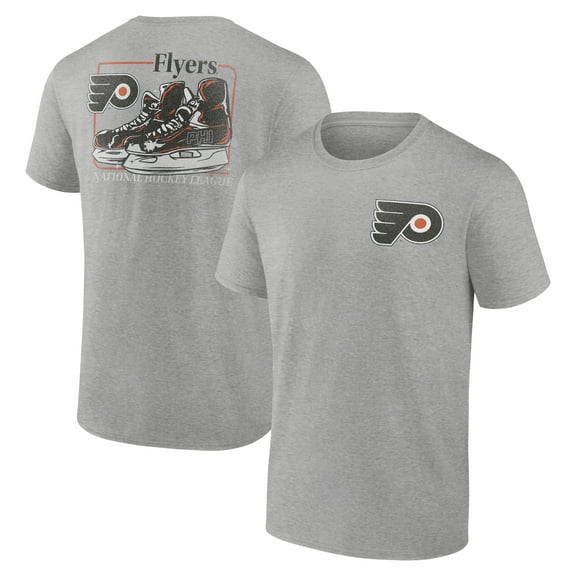 Men's Heather Gray Philadelphia Flyers Glory Skates T-Shirt