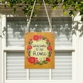 thumbnail image 2 of Panneau de Bienvenue Suspendu pour Maison, Panneau de Bienvenue pour Porche, Décoration Moderne, Panneau de Bienvenue Rustique pour Porte d'Entrée, Panneau de Bienvenue Extérieur, 2 of 8