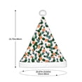 thumbnail image 3 of Fuzoiu Cactuses Print Santa Hat Christmas Hat for Adults,Santa Hats with Pompom, Unisex Xmas Holiday Hat for Christmas New Year Festive Party Supplies, 3 of 6
