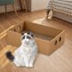 thumbnail image 3 of Cama rascadora para gatos, rascador de cartón para gatos, rascador para gatos, salón para gatos Estilo B, 3 of 8