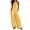 Yellow, variant on JULMCOMO Jumpsuits for Women Halter Sleeveless Comfy Baggy Overalls Wide Leg Pleated Casual Vacation Summer Jumpsuits Army Green L