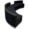 thumbnail image 4 of BizChair Black LeatherSoft Reception Configuration, 5 Pieces, 4 of 7