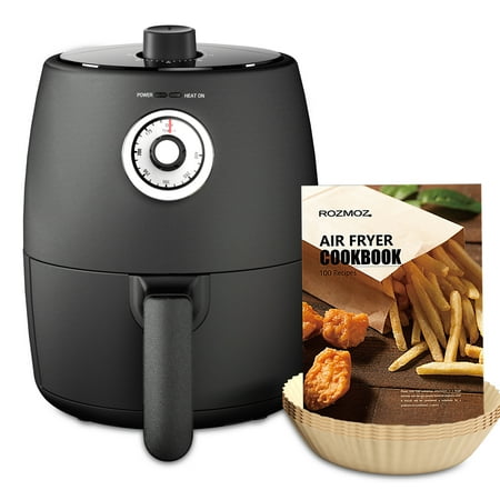 

blank Air Fryer 2 Quart Small Compact Air Fryer with Adjustable Temp Control