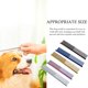 thumbnail image 5 of Methold Suministros para mascotas, peine para perros, de acero inoxidable, pelos rizados largos coloridos, accesorios de aseo para el baño, Suministros para perros negro Methold PT003648-01B, 5 of 6