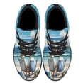 thumbnail image 2 of Summer Serenity Old Couple At The Beach Shoes Sneakers Black Size 6, 2 of 7