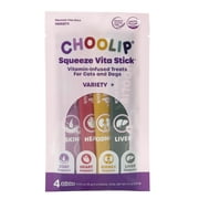 Choolip Squeeze Vita Sticks Variety Pack (4 ct)