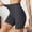 Gray, variant on OGLCCG Womens High Waisted Ribbed Knit Biker Shorts Slim Fit Workout Gym Shorts Summer Stretchy Running Athletic Short Pants,XL,Dark Blue