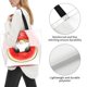 thumbnail image 3 of Balery Watermelon Gnome Bolsa Tote Estilo Estético con Cremalleras, Bolsa de Hombro, Bolsa de Compras Grande y Plegable, 3 of 8