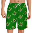 thumbnail image 2 of Ghostbusters Slimer Short Sweatpants Summer Daily Cozy Lounge Shorts 3D Printed Beach Shorts Sweatpants With Drawstring And Pockets, 2 of 7