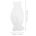 thumbnail image 2 of Luxshiny 1 Paire de Gants de Mariée en Satin Design Blanc pour Femmes Occasions Formelles, 2 of 8