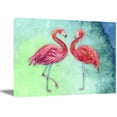 thumbnail image 1 of Awkward Styles Flamingo Painting Canvas Art Flamingo Love Decor Colorful Flamingo Wall Decor Artwork for the Office Pink Flamingo Wall Art I Love Flamingos Canvas Print Flamingo Party Decorations, 1 of 5