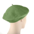 thumbnail image 5 of QASIEATN Womens Modern Fit Berets Women's Solid Color Warm Winter Beret Casual Cute Ski Hat Fall Fashion Accessories, 5 of 8