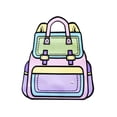 thumbnail image 1 of Creative Gifts Packaging Bags School Bag Shape Candy Snack Self-lock Bags, 1 of 8