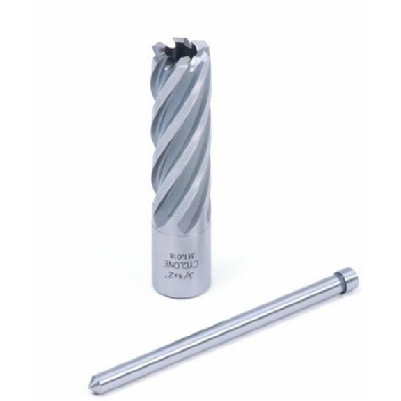 Evolution Cyclone Annular Cutters, 9/16 in Dia, Twist Point, High-Speed Steel - 1 EA (510-CC562)