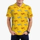 thumbnail image 1 of Balery Leopard Print Camisa Polo de Hombre con Estampado, de Manga Corta y Tejido Medio, Camisa Tipo Golf Polo-Small, 1 of 6
