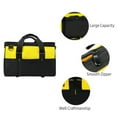 thumbnail image 3 of Multi-purpose Oxford Fabric Tool Bag Wide Mouth Zipper Bag Multifunction Utility Bag with Carrying Handle, 3 of 8
