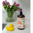 Everyone Kids 3in1 Orange Squeeze Soap Body Wash, Bath, Lavender