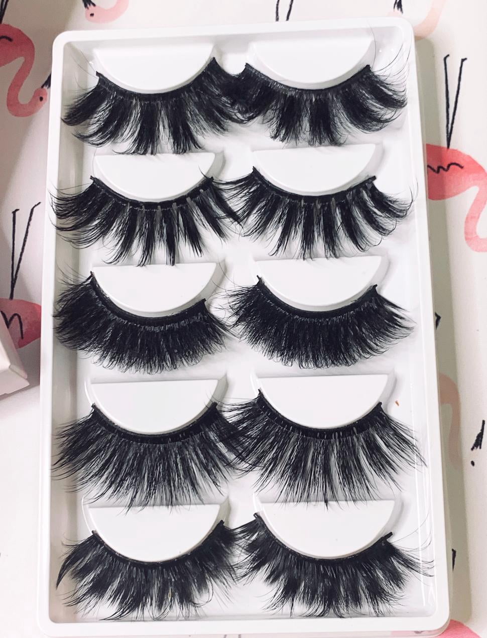 Faux Mink Fur Black Lashes(3d 25mm)