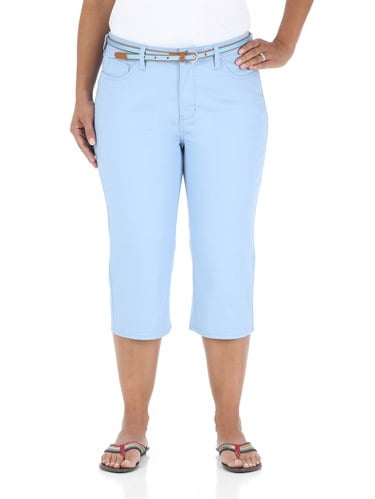 lee rider capris plus size