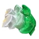 thumbnail image 2 of Abanicos de velo de seda para danza del vientre, abanicos plegables largos para mujeres y niñas, accesorios de vestuario blanco a verde, 2 of 7