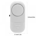 thumbnail image 2 of Door Window Alarm  Home Security Wireless Magnetic Sensor Burglar Anti-Theft Alarm  Easy Installation  Ideal for Home  Garage  Apartment  Dorm  RV and Office(1pc), 2 of 7