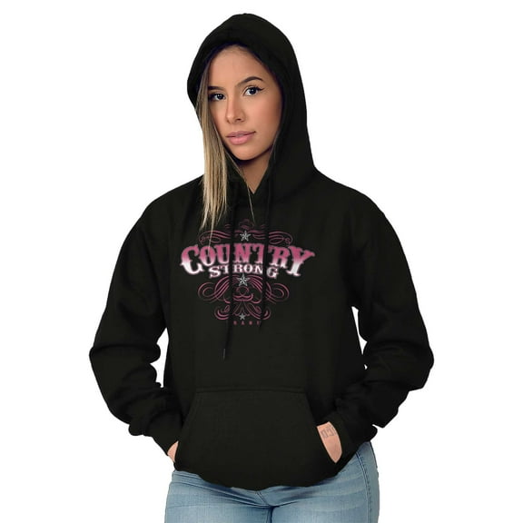 Country Strong Western Stars Cowgirl Hoodie Sweatshirt Women Brisco Brands X