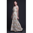 thumbnail image 3 of Bimba Robe Longue Débardeur Maxi à Fleurs pour Femme, Col Rond, Imprimée, Robe de Soirée - X-Grand, 3 of 5