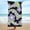 D, variant on YiBai Fashion Flower Microfiber Cloth Beach Towel Bath Towel Seaside Sitting Blanket Shawl Sweat Towel,D #N.1978