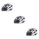 thumbnail image 2 of Casco de ciclismo ajustable Toystoory para mujeres adultas Blanco y Gris, 2 of 6
