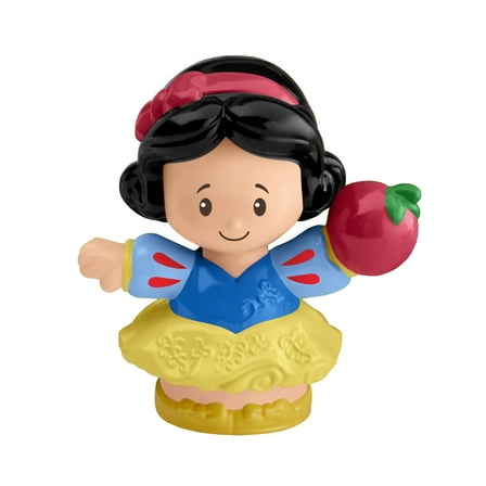 Replacement Part for Fisher-Price Little People Kindness Cottage Playset - FKW16 ~ Replacement Figure ~ Princess Snow White Figure Holding Red Apple ~ Works with Princess Castle Playset and Others too