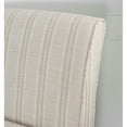 thumbnail image 3 of Linon Lily Stripe Upholstered Wood Slipper Chair in Gray, 3 of 13