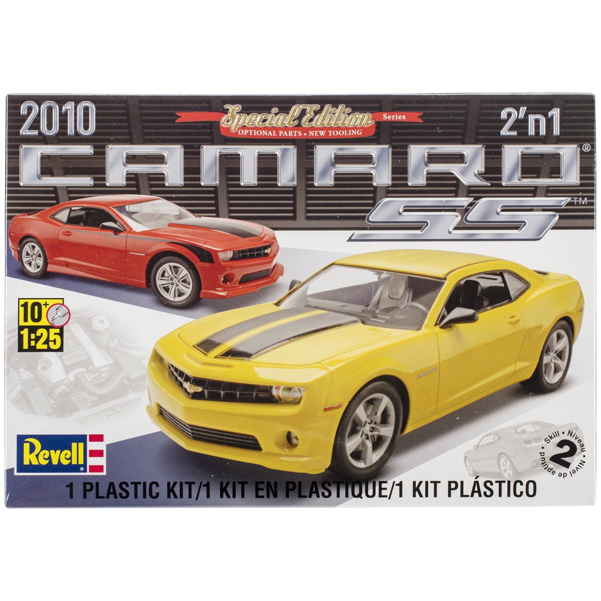 AMT  2010 CHEVY CAMARO SS/R5 COUPE  PLASTIC MODEL CAR KIT