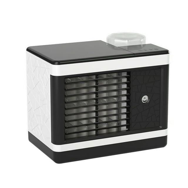 Humidificadores para Refrigeradores de Aire en el Hogar Acondicionador Portátil, Enfriador Evaporativo de 3 Velocidades, Acondicionador Usb con Humidificador, Adecuado para Oficinas Y Dormitorios en E