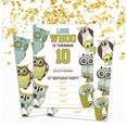 thumbnail image 2 of Darling Souvenir Multicolor Birthday Invitation Card Printable Fill or Write In Blank Invites Party Supplies Pack Of 28 5 x 7 Inches, 2 of 5