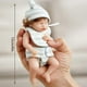 thumbnail image 2 of Baby Dolls, 6 inch Mini Realistic Newborn Baby Girl Dolls, Lifelike Real Baby Doll Silicone Full Body That Looks Real, 2 of 4