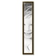 thumbnail image 2 of ArtToFrames 8" x 47" Black Panel With Gold Lip Picture Frame, 8x47 inch Multi Wood Poster Frame (WOM-5092), 2 of 7