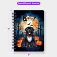 thumbnail image 5 of Happy Halloween Vampire Newfoundland BOO with Pumpkins Fun and Spooky Spiral Bound Journal Newfie Dog Lover Gifts 5x7in Spiral Notebook - 00018, 5 of 5